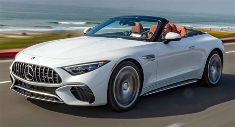 2022 Mercedes Amg Sl Arrives In America This Summer Priced From