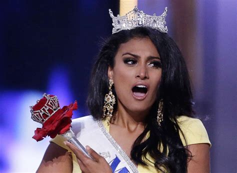 Nina Davuluris Reaction To Bollywood Dancing Miss America Contestant