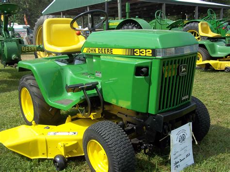 The 3rd 332 John Deere Garden Tractors Lawn Tractors Small Tractors