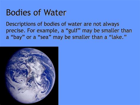 Ppt Landforms And Bodies Of Water Powerpoint Presentation Free
