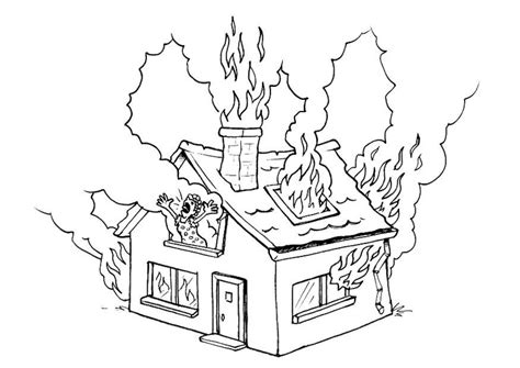 Extintor de incendios dibujos animados personajes figuras imagenes para estados proyectos fotos extintor. Dibujo para colorear Incendio en casa - Img 8176