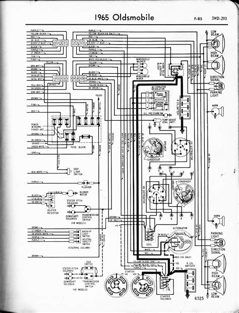 Parts And Accessories Oldsmobile 1969 F85 442 And Cutlass Wiring Diagram Motors