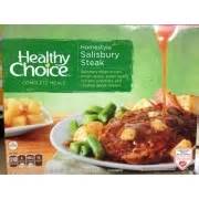 They require butter and breadcrumbs and canned gravy. Healthy Choice Homestyle Salisbury Steak: Calories ...