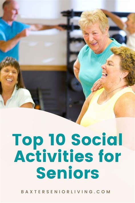 Top 10 Social Activities For Seniors Artofit