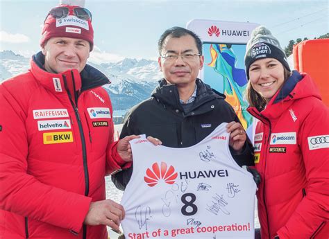 Lehmann, how well does skiing market itself? Huawei steigt gross als Sponsor bei Swiss Ski ein ...