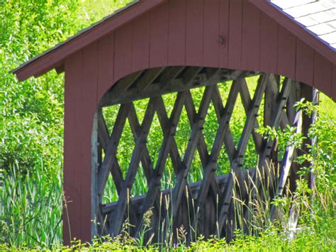 Vermont Covered Bridge 45 13 A High Mowing Farm Windham County