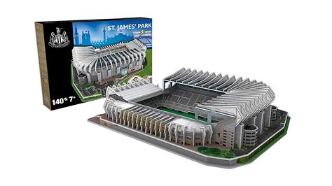 Door zijn omvang is dit het 5e voetbalstadion in engeland na old trafford, wembley, emirates stadium en etihad stadium en het 7e. Newcastle United St. James Park Stadium 3D stadion puzzel ...