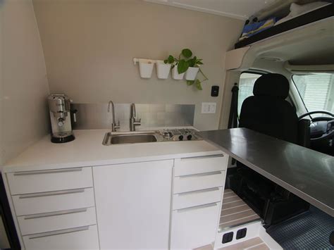Using Ikea Cabinets In A Sprinterpromastertransit Camper Van