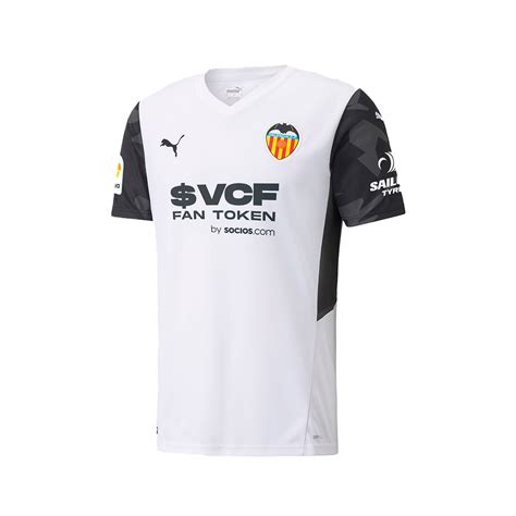 Camiseta Puma Valencia Cf Primera Equipación Promo 2021 2022 Puma White