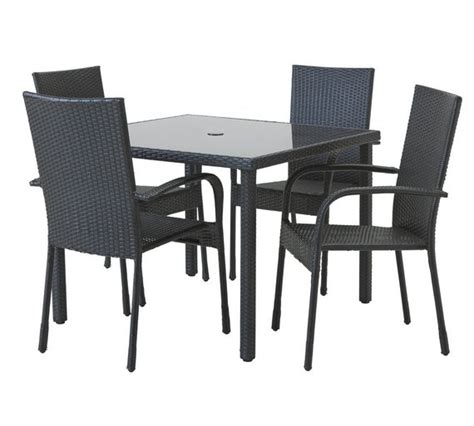 Black/grey rattan garden corner furniture set. Rattan Garden Furniture Uk Argos | Fasci Garden