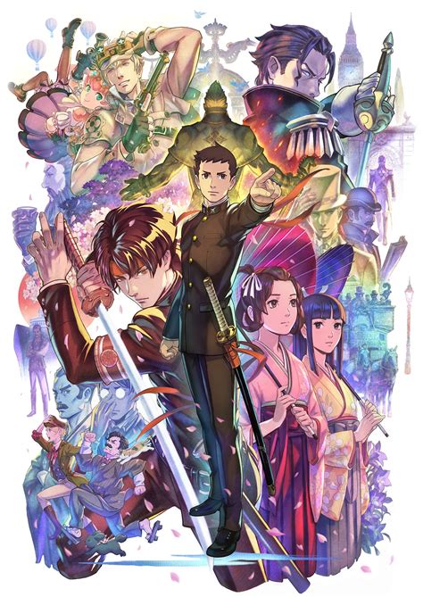 The Great Ace Attorney Chronicles Key Art Aceattorney