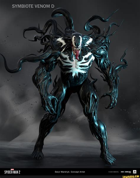 Venom Concept Art Symbiote Venom D On Le Spies 2 Daryl Mandryk