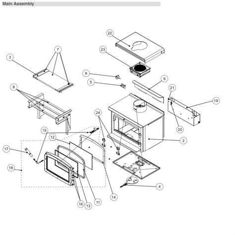 Regency Wood Stoves Parts