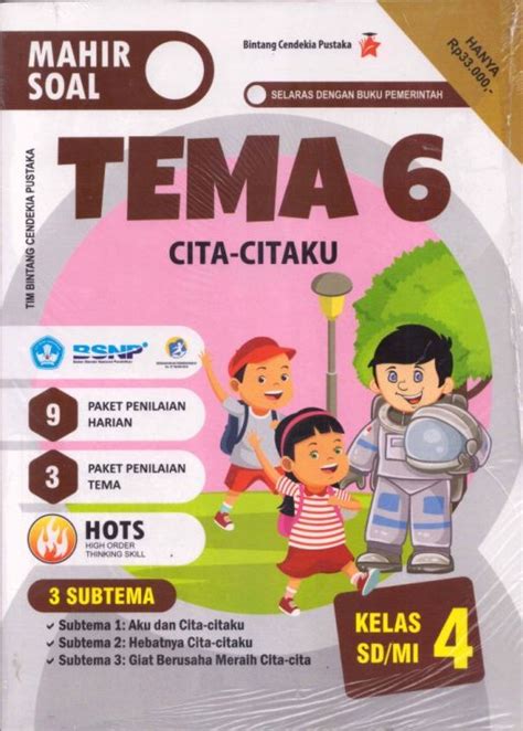 Original Mahir Soal Tema 6 Cita Citaku Kelas 4 Sdmi Buku Sd Kelas 4 Lazada Indonesia