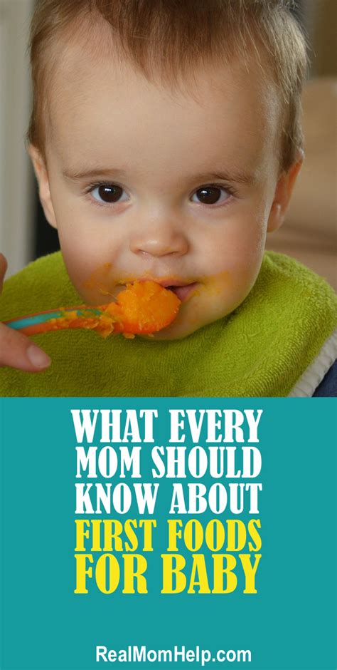 What Every Mom Should Know About First Foods For Baby Baby First