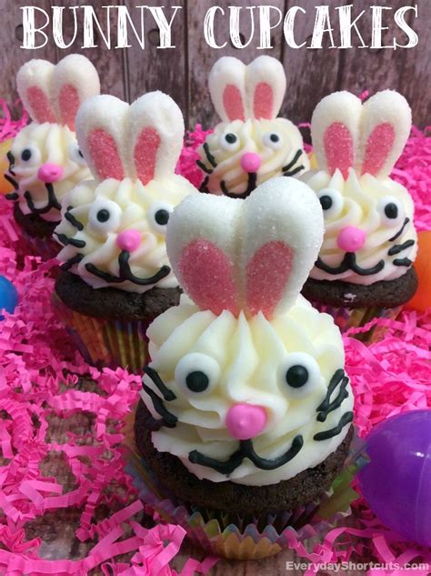 Bunny Cupcakes Everyday Shortcuts