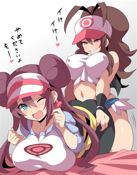 Rosa And Hilda Pokemon And 3 More Drawn By Konnotohiro Danbooru