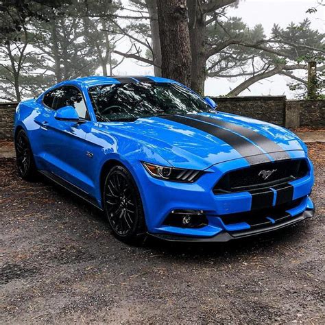 Sold Out 2017 Ford Mustang Gt Grabber Blue 50l V8 Rev Comps