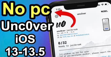 After you trust the app, exit settings, and tap on the unc0ver app to initiate the jailbreak. How to jailbreak iOS 13.3.1/13.4.1/13.5 without computer/PC