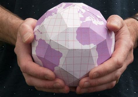 Earth In Your Hand Download And Make Paper Globe