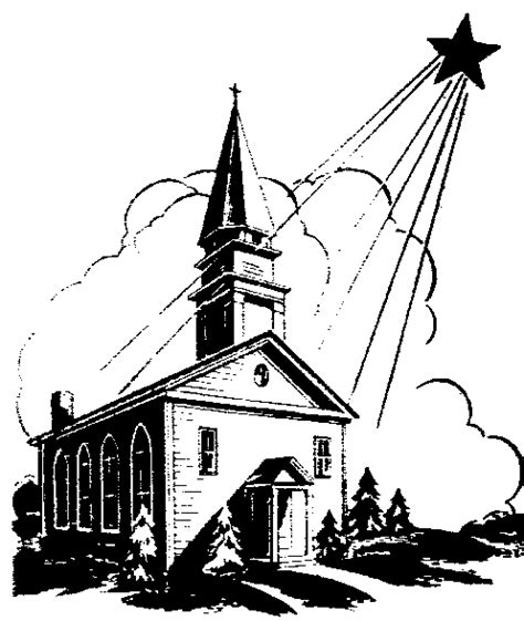 Church Clipart Black And White Images And Pictures Becuo