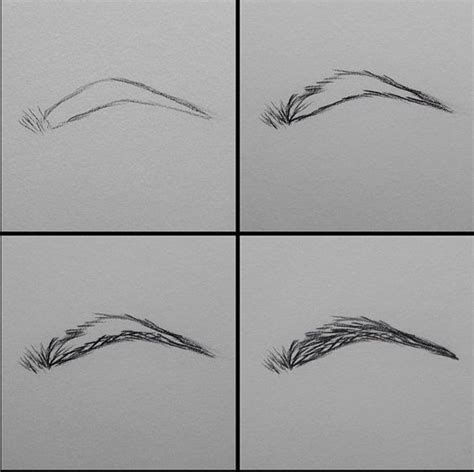 Easy Drawing Eyebrows Pin By Mallorie Brown On Salón De Belleza
