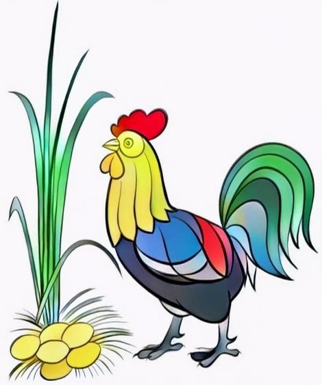 Top Eleven Funny Rooster Coloring Pages for Children - Coloring Pages