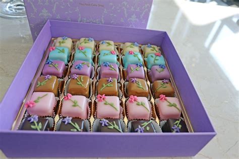 T Box Of 30 Assorted Petit Four Demitasse Pickup And Hand Delivery