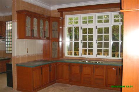 Gambar Kabinet Dapur Kayu