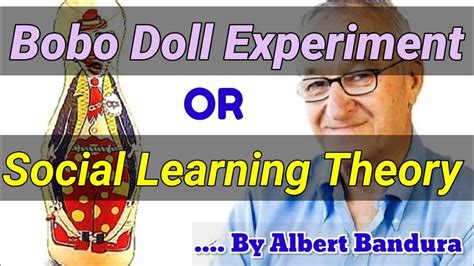 Bobo Doll Experiment Social Learning Theory Modeling Hindi