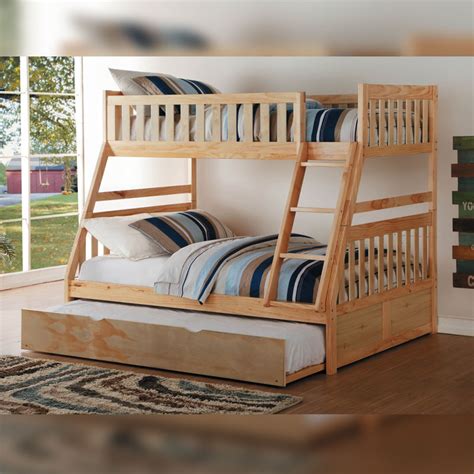 Oak Bunk Bed Collection The Furniture Shack Discount Furniture