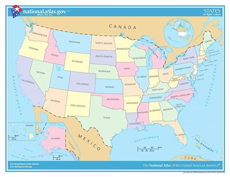 Usa Westküste Karte Karte