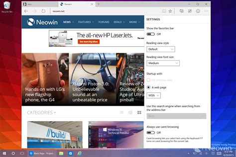 Gallery Windows 10 Insider Preview Build 10074 Neowin