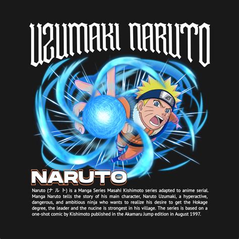 Rasengan Naruto Uzumaki Naruto T Shirt Teepublic