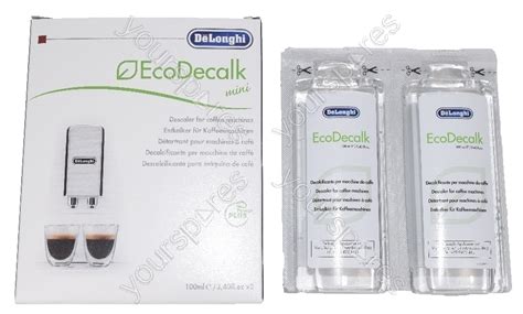 Check spelling or type a new query. Delonghi entkalker descaler for coffee machines 2 x 100ML ...