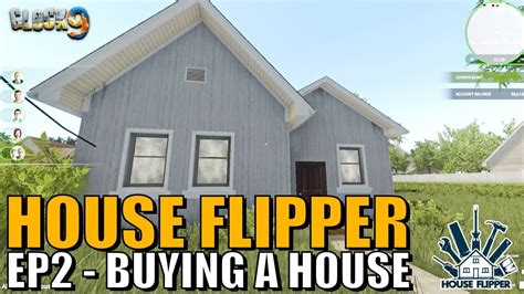 House Flipper Game Ep2 Buying First House Youtube