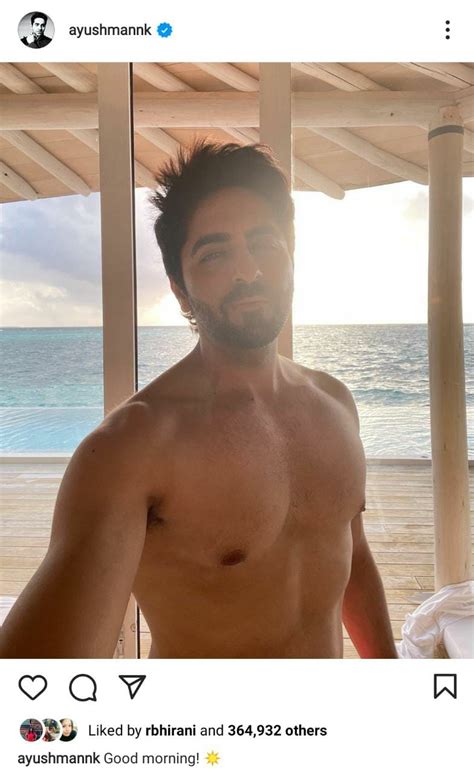 ayushmann khurrana raises hotness quotient with new shirtless picture