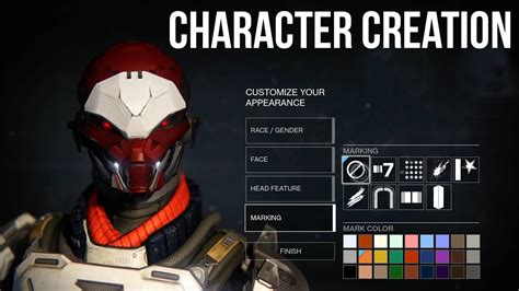 Destiny Character Creation Exclusive Gameplay Hunter And Titan Youtube