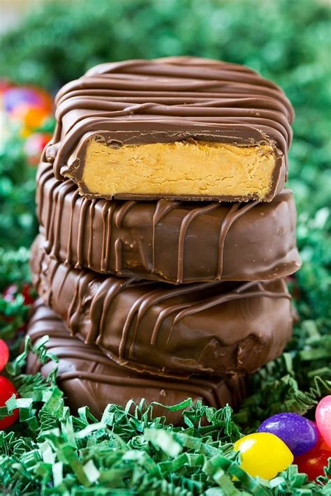 Desserts with eggs, dinner recipes with eggs, you name it! These homemade peanut butter eggs are a copycat recipe ...