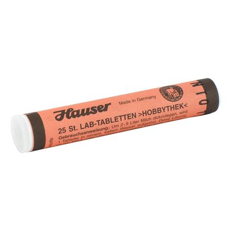 Hauser labtabl nr 100, 25 st ab 15,18 € kaufen (stand: HAUSER Labtabletten Hobbythek 25 Stück online bestellen ...