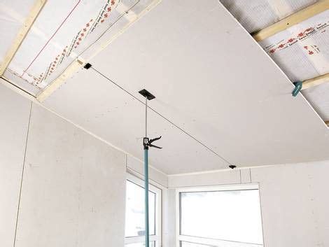 Die rigips außendeckensysteme eignen sich hervorragend für die anwendung im geschützten außenbereich. Decke verkleiden mit Gipskarton (mit Bildern) | Decke ...