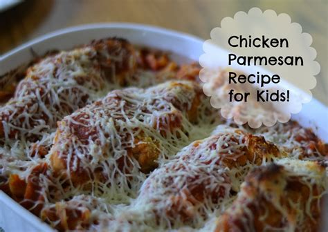 A lot of them can be prepped ahead making for some quick dinner ideas for kids! Chicken Parmesan Recipe for Kids • Faith Filled Food for Moms