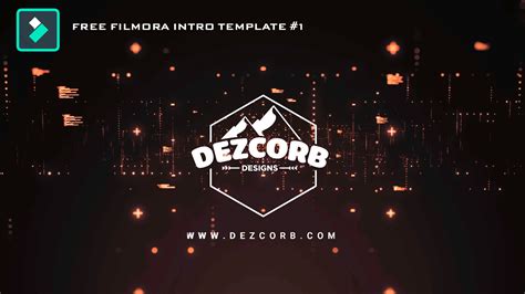 Hi, friends i wanna drive you in this article, and you'll be able to see people inside this article, and you will be given a template file that you guys will find. Wondershare Filmora Intro Template - Dezcorb