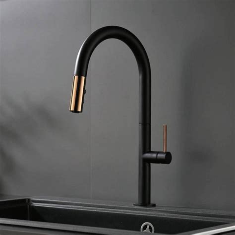 Explore our black kitchen sinks made from granite and composite and build your contemporary space. Luxury Kitchen Faucets Pull Out Faucet Sink Basin Mixer ...