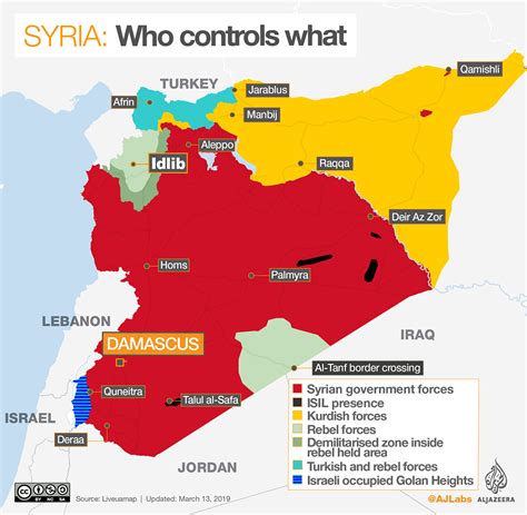 Political Map Of Syria Nations Online Project