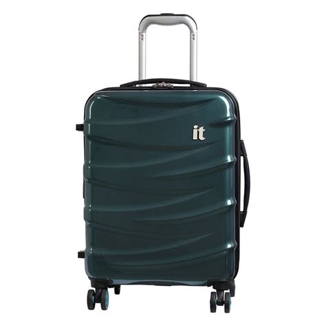 IT Luggage Cabin 8 Wheel Expandable Suitcase - Turquoise £26.99 @ Argos