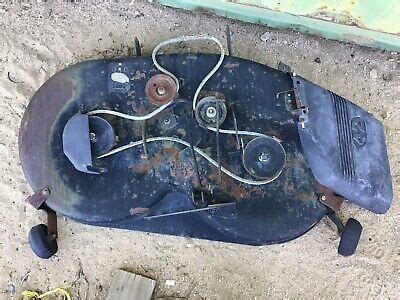 Craftsman Riding Mower Complete OEM Deck Assembly H EBay