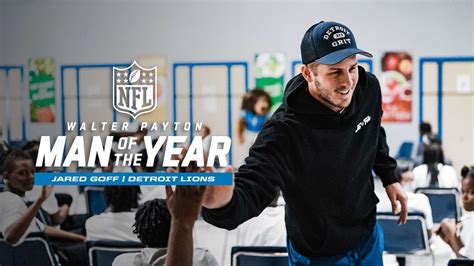Qb Jared Goff Named Detroit Lions Nominee For 2022 Walter Payton Nfl Man Of The Year Award