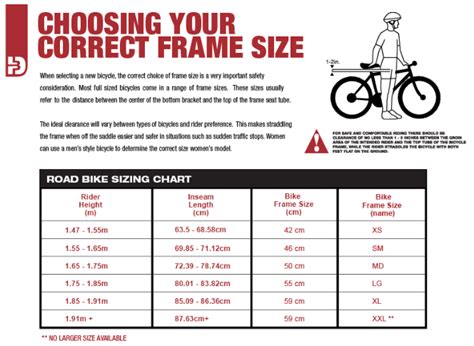Height Limits On Frame Sizes Technical Qanda Bike Hub
