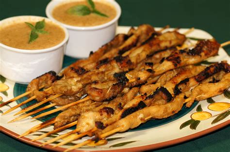 Add the cooked chicken to the pan. Authentic Thai Chicken Satay with Peanut SauceFLAVORFUL ...